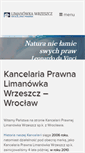 Mobile Screenshot of l-w.com.pl