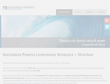 Tablet Screenshot of l-w.com.pl